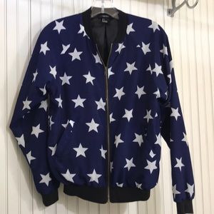 Forever 21 Star Bomber Jacket